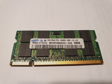 Pamięć RAM DDR2 Samsung M470T2953EZ3-CE6 1GB