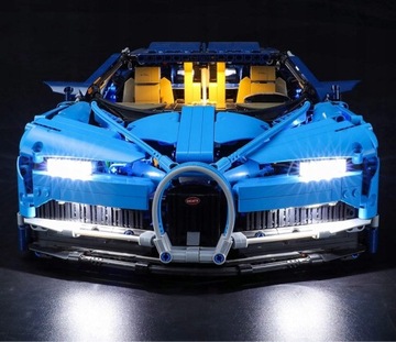 LEGO Technic Bugatti Chiron 42083 Nowy! Plus LED