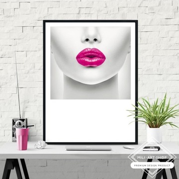 Plakat 50x70 Pink Lips
