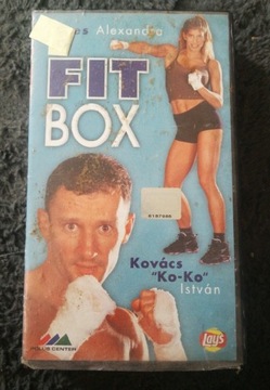 Fit box kaseta VHS Unikat zajęcia fitness boxing