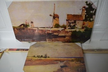 John Twachtmam ,Wiatraki Holandii 1881,reprodukcje