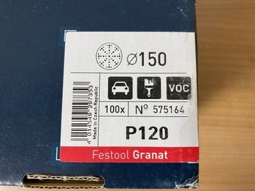 1 Krążek ścierny Festool Granat STF D150/48 P120
