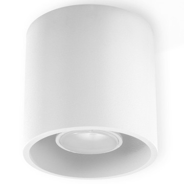 Lampa Plafon ORBIS Biały Oprawa Sufit LED SOLLUX