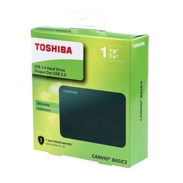 Toshiba dysk zewnetrzny  usb 3.0 1tb