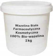 Biała Wazelina 100% BIO Medyczna Kosmetyczna 1kg