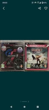 2 gry na PS3 - Ratchet & Clank + Gran Turismo 5