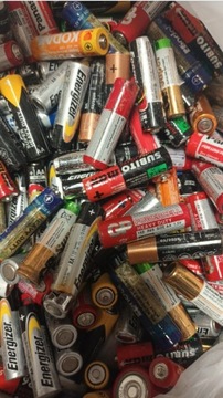 Bateria zużyte 100 szt