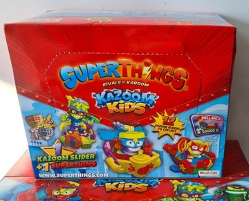 BOX Super ZINGS 8 THINGS KAZOOM 8 x pojazd SLIDE