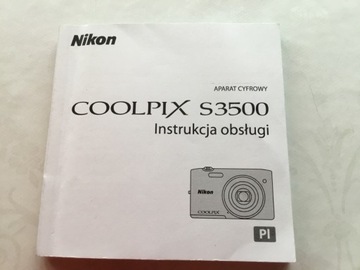 wygodna instrukcja aparatu Nikon Coolpix S3500