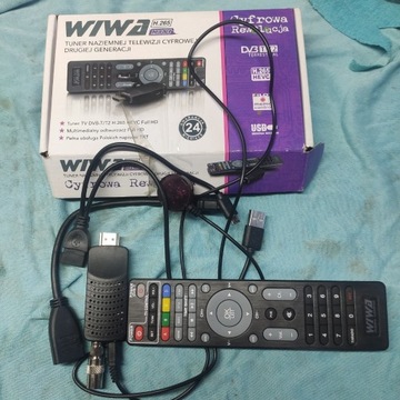 Tuner DVB-T2 Wiwa H.265 MINI