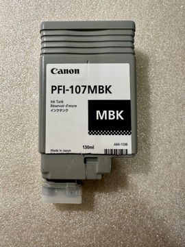 Tusz Canon PFI-107MBK Nowy