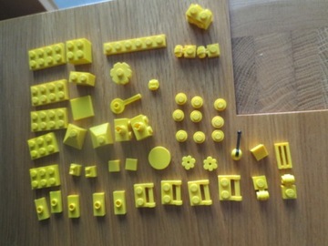 LEGO 3068b Żółta 2x2 płytka płaska zestaw opis