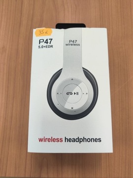 Słuchawki P47 wireless headphones   Bluetooth 
