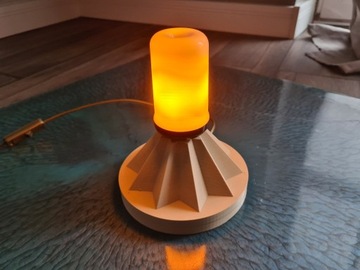 Lampa kominkowa z ruchomym płomieniem LED 230V