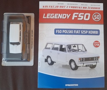 Legendy FSO Nr 50 FSO Polski Fiat 125P Kombi Ziębi