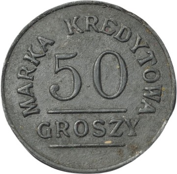 50 groszy Spoldzielnia Spoz Jarosław 3 p.p.
