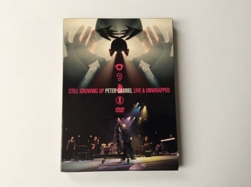 Peter Gabriel Still Growing UP Live Unwrapped DVD
