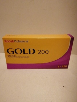 Kodak Gold 200/120 / sredni format / 1  x rolka