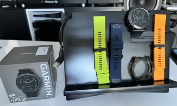 Uszanowany Garmin fenix 6x Sapphire Carbon grey. Gratisy!