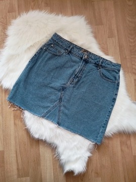 Modna jeansowa spódnica 44 2xl 