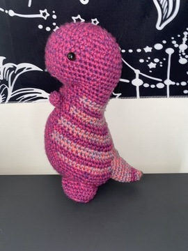 Maskotka Pluszak Dinozaur Amigurumi Handmade