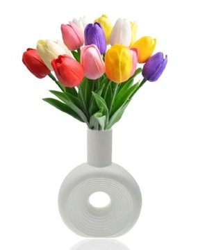 Sztuczne Kwiaty Tulipany 16szt.