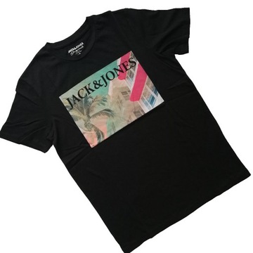 N-JACK & JONES_T-SHIRT MĘSKI Z METKĄ_S