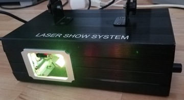 Laser Show System Fractal RGB Laser dyskotekowy