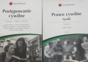 Prawo cywilne, spadki, kazusy, testy wzory