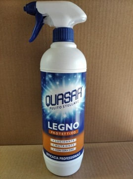 Quasar Legno płyn do mycia podłóg i mebli 650 ml