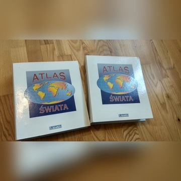 Atlas Świata Deagostini sgregatory z kartami