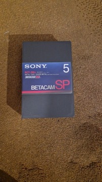 Studyjna kaseta Sony Betacam SP BCT-5MA 5M min
