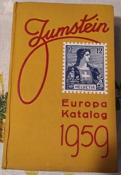 Katalog znaczków Europa 1959 Zumstein