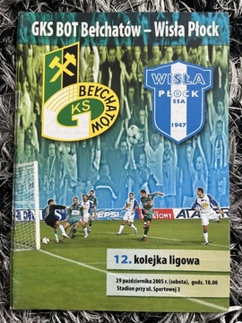 Program meczowy GKS Bełchatów - Wisła Płock 