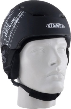 Dziecięcy KASK Narciarski Snowboard SINNER GEO XXS