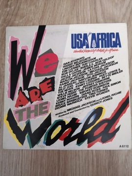 USA For Africa - We Are The World singiel 7"