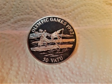 OLYMPIC  GAMES  1992  SREBRO 0925