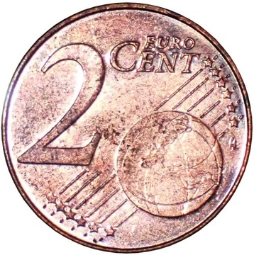 Euro-Strefa Belgia 2 eurocenty z 2003 roku OMO 