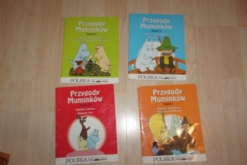 przygody muminków tomik 1 , 2 , 3 i 5 książka
