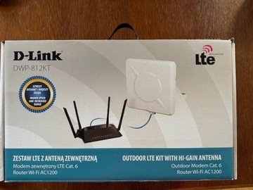 D-Link DWP-812KT Zestaw LTE z Antena zwenetrzna 