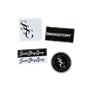 Zestaw pakiet naklejek wlepek SmokeStoryGroup SSG