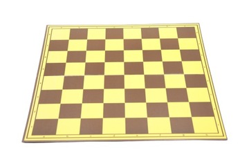 Szachownica tekturowa składana do gry w szachy plansza duża szachy 55 mm