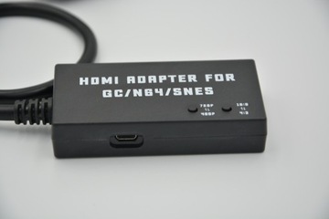 Adapter sygnału z GC/N64/SNES na HDMI konsole
