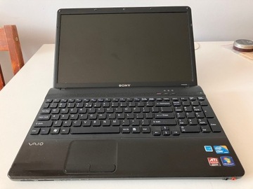 Sony VAIO PCG-7121M uzywany uszkodzony laptop