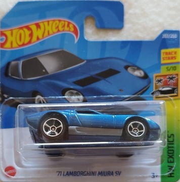 Hot Wheels '71 Lamborghini Miura SV