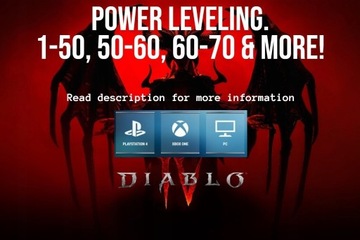 Diablo 4 (IV) Boost (Taxi) LVL 1-60 + t4 Sezon 4