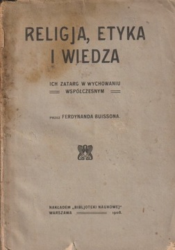 RELIGIA, ETYKA i WIEDZA   Buisson  RACJONALIZM