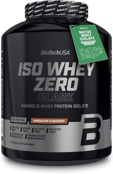 Białko BioTechUSA Iso Whey Zero Black 2.27kg Czekolada