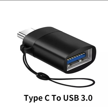 Adapter USB na USB typu C WYSYŁKA Z POLSKI