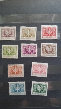 Fi172/Fi181 znaczki z 1924r.